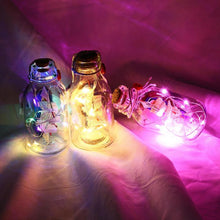Load image into Gallery viewer, Fairy String Bottle Lights Mini String Lights Sailing Boat Drift Bottle LED Night Lamp Holiday Party Wedding Decoration